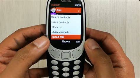 how to set speed dial in nokia